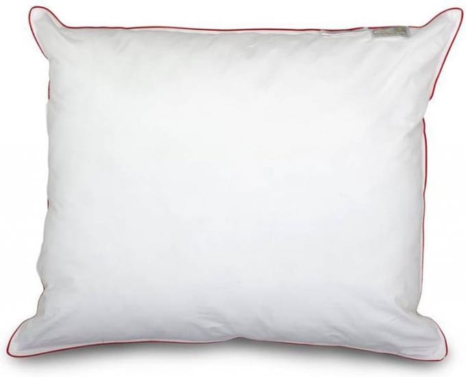 Snoozing Swiss Dreams - Synthetisch - Medium - Hoofdkussen - 60x70 cm - Wit