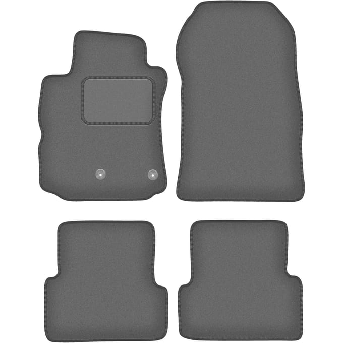 Grafiet automatten voor: Renault Modus minivan (2004-2012)