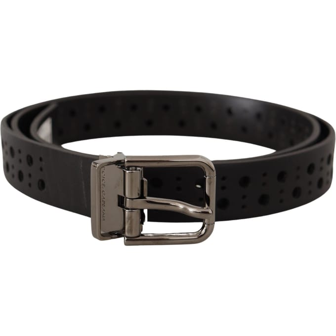 Geperforeerde Leren Riem