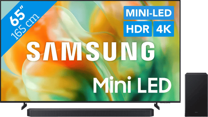 Samsung Mini-led 65" M83H (2026) + Samsung HW-Q600F (2025)