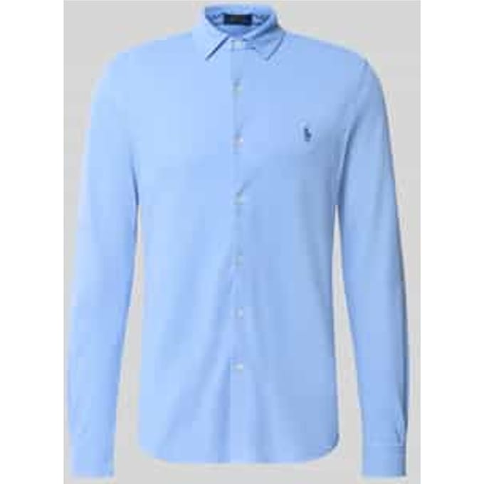 slim fit vrijetijdsoverhemd van puur katoen