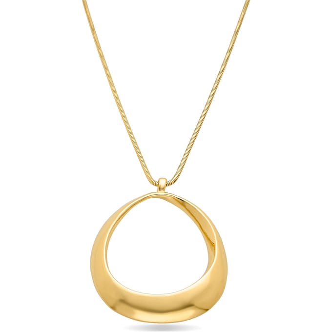 Luxenter Mei collier in 18k geelgouden afwerking