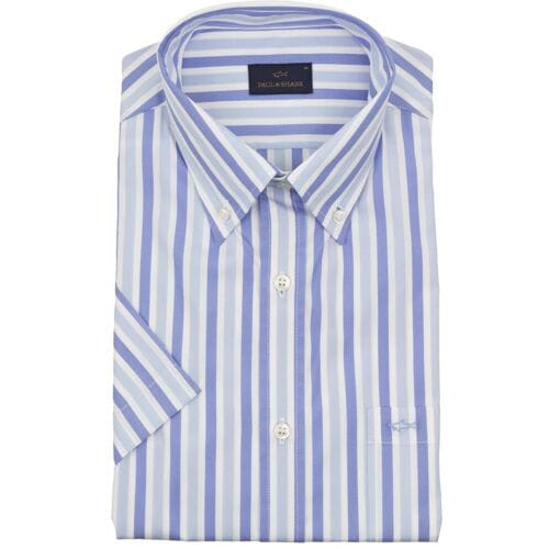 Paul & Shark Overhemd Vario Stripe Blauw-Lichtblauw / male