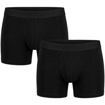 HUGO BOSS Ultrasoft boxer briefs (2-pack) - heren boxers normale lengte modal - zwart