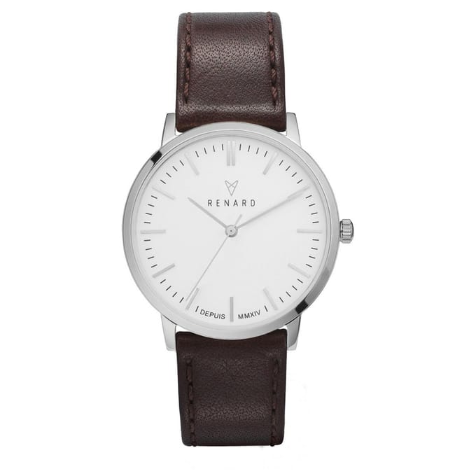 Renard RA361SS01VBR Unisex Horloge 35.5mm 5ATM