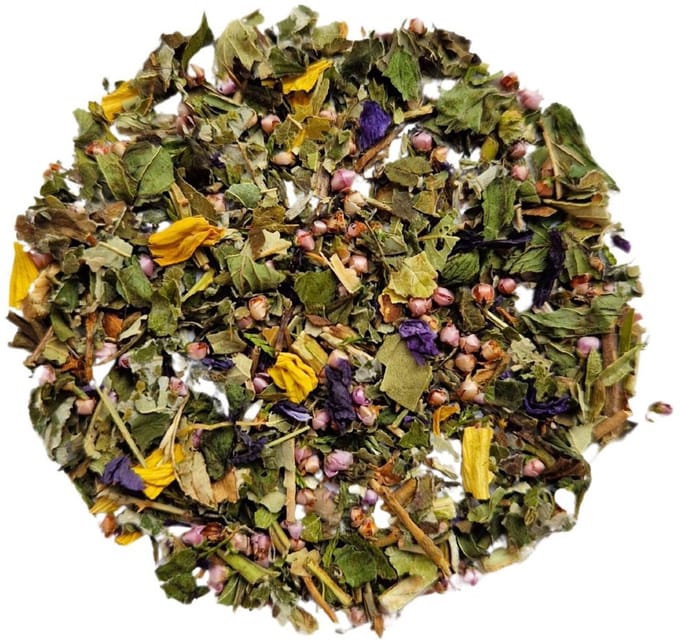 Tea Bar - Minty Morning - Kruidenthee (cafeïnevrij)|aromavrij - 80 Gram