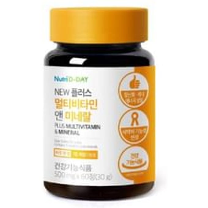 Nutri D-DAY - Plus Multivitamin & Mineral - Gezondheidssupplement