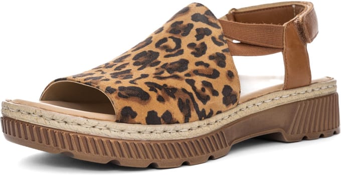 ara Sandaal Capri natuur cognac