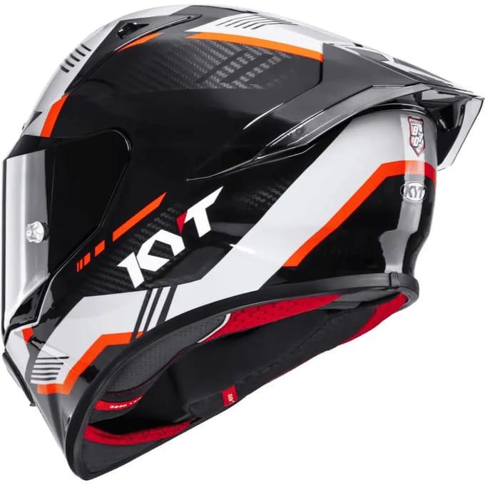 KYT R1R Carbon Zone Helm -