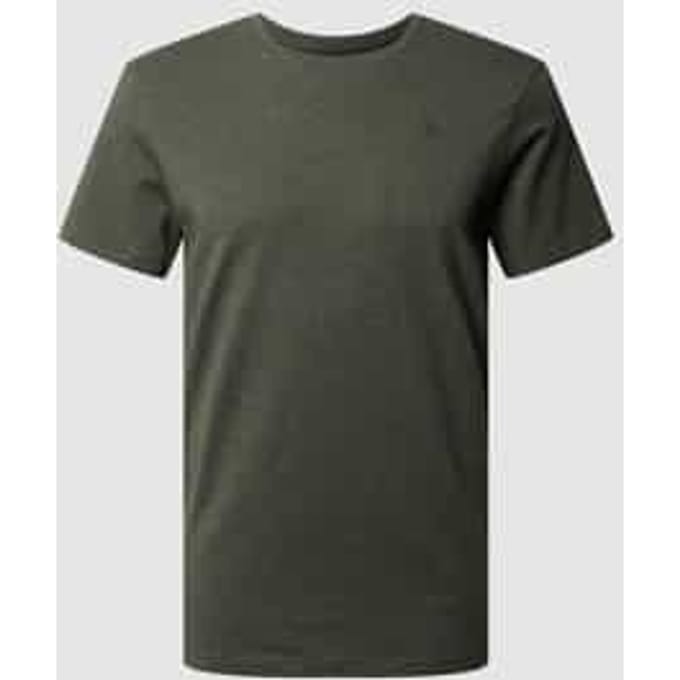 Regular fit t-shirt van puur katoen