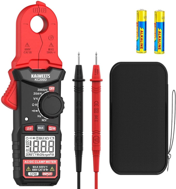 Lekkage Stroom Tangemeter Multimeter AC/DC Meten