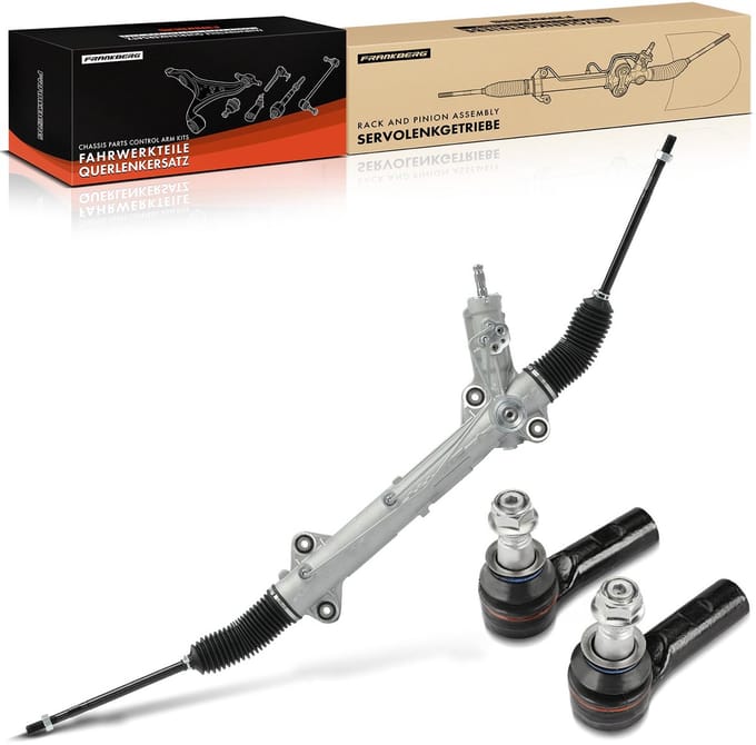 Frankberg 3x stuurkogel + stuurhuis voor Mercedes-Benz Sprinter VW