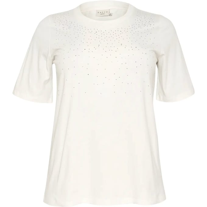 Dames-T-shirt KAFFE Curve Merisa