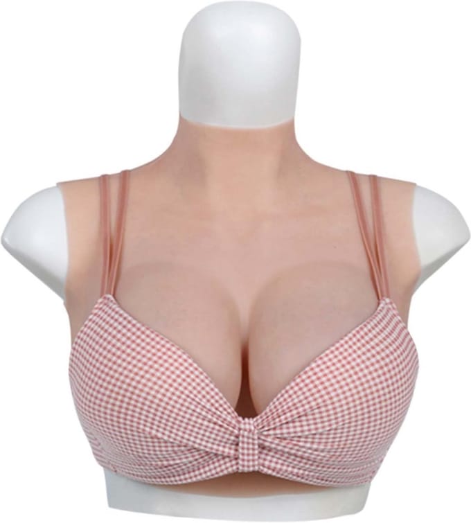 Nep borsten - Silliconen voor Man - travestie - Cosplay