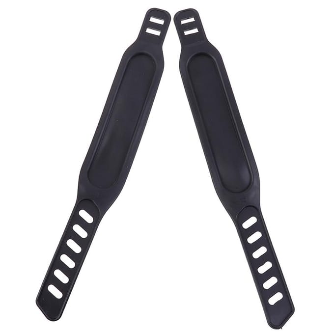 1 paar hometrainer pedaalriemen stijgbeugelriem fitnessapparatuur accessoires black