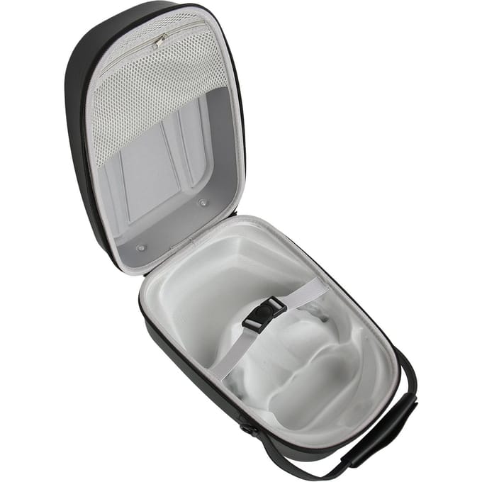 Mallette Rigide de Transport EVA Durable Portable Résistante aux Chocs Grande Capacité Étui VR pour PS5 VR2 Straw Mat Pattern gray