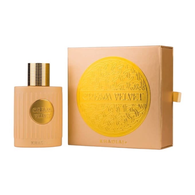 Khadlaj Cream Velvet - Unisex eau de parfum met karamel en vanille - 100 ml