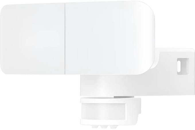 LED Tuinverlichting met Sensor - Wandlamp met Bewegingssensor - Brinton - 30W 3300lm - Natuurlijk Wit 4000K - Wit