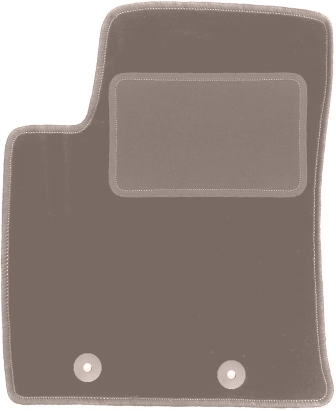 Beige bestuurdersmat voor: Hyundai i10 II hatchback (2013-)