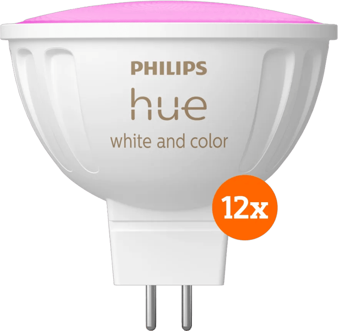 Philips Hue spot White and Color MR16 12-pack