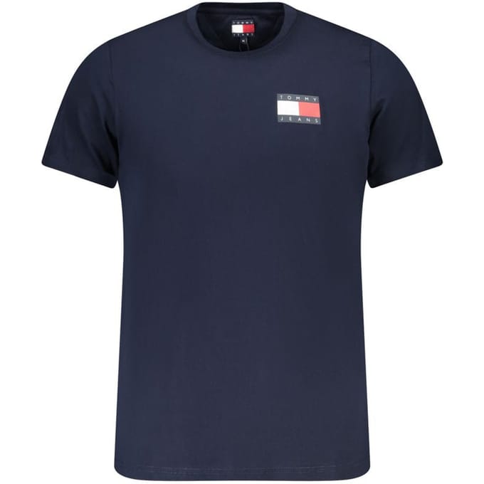Tommy Jeans Logo Slim Jersey Crew Neck T-Shirt
