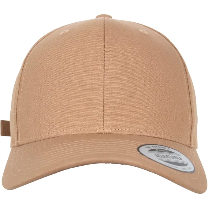 Flexfit - 6-Panel Curved Metal Snap croissant one size Pet - Beige