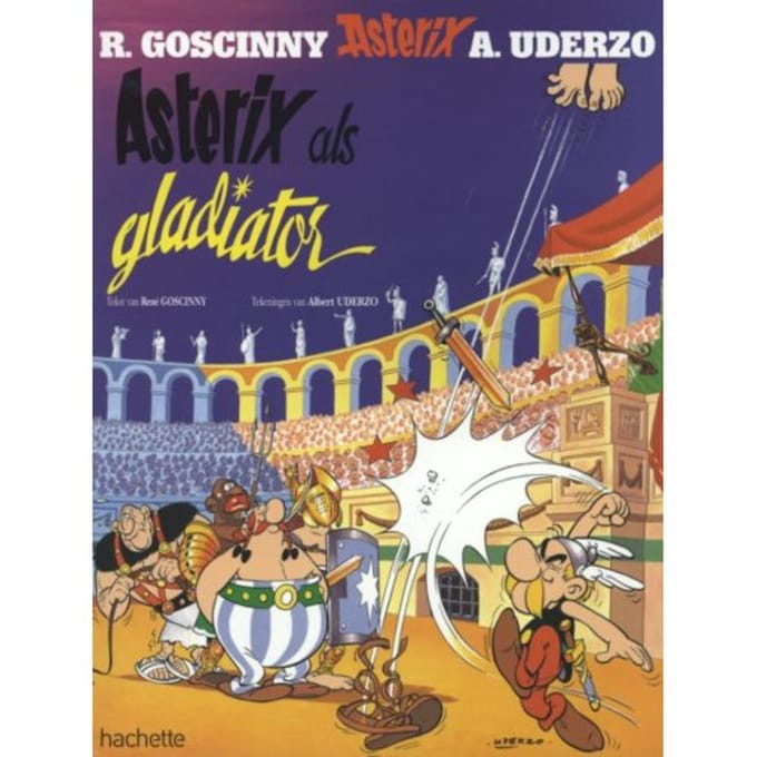 Asterix 4. Asterix Als Gladiator - rene goscinny