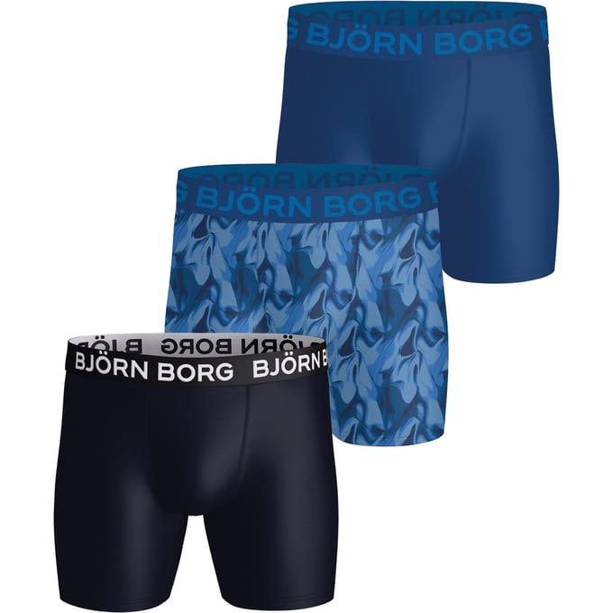 Björn Borg Sports Boxershorts Heren (3-pack) - Maat S