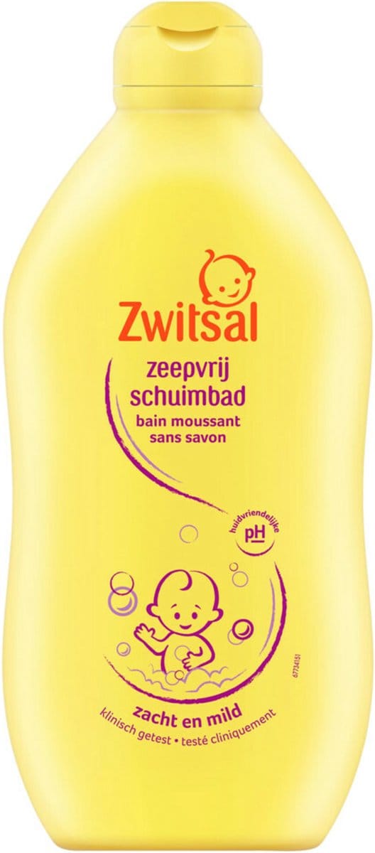 Zwitsal Bad - Schuimbad Zeepvrij - 400 ml
