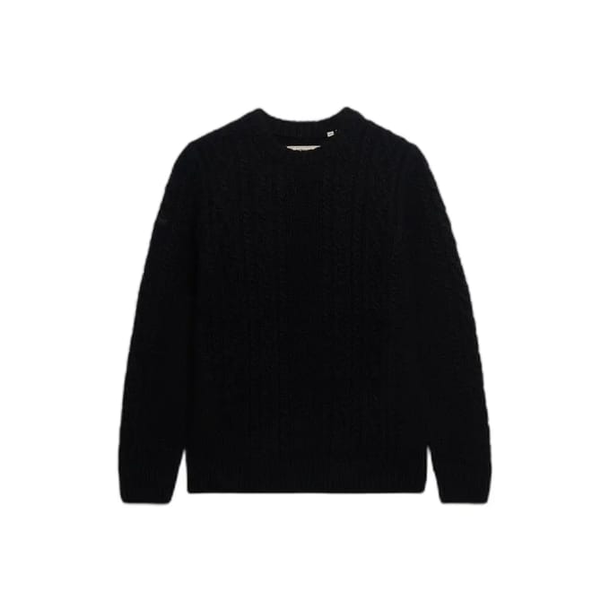 Superdry - Jacob Cable Knit Trui - Heren - Sweaters