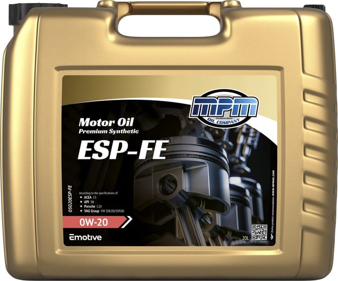 MPM Motorolie 0w20 ESP-FE - 20 liter
