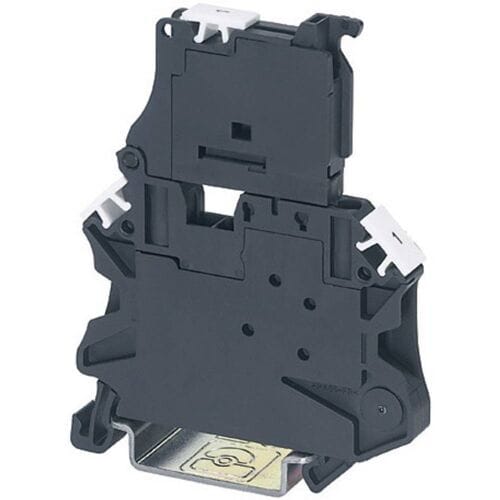 Phoenix Contact 3048616 Zekering-serieklem 18 mm Schroeven Zwart 10 stuk(s) Piece