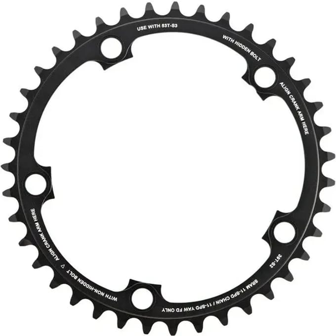 Dienblad Sram Road 39t 11s S2 130 Alu 3mm