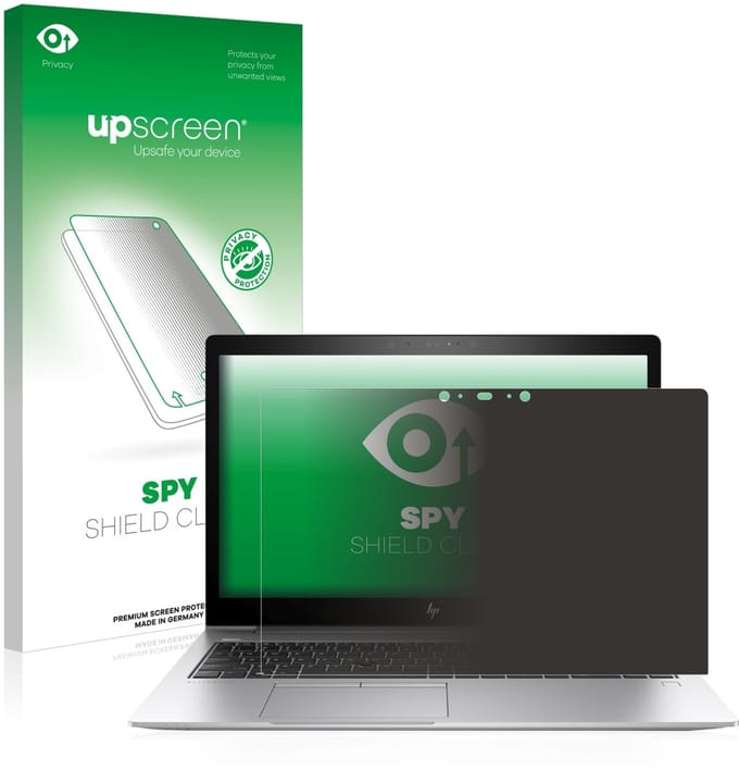 upscreen - privacy screenprotector voor HP EliteBook 850 G5 Touch - Folie Beschermfolie Blauwlichtfilter