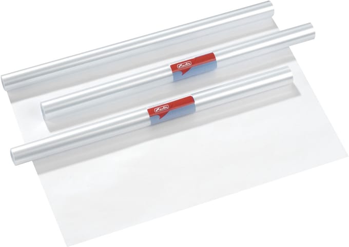 Herlitz beschermfolie voor boeken, 400 mm x 5 m, transparant