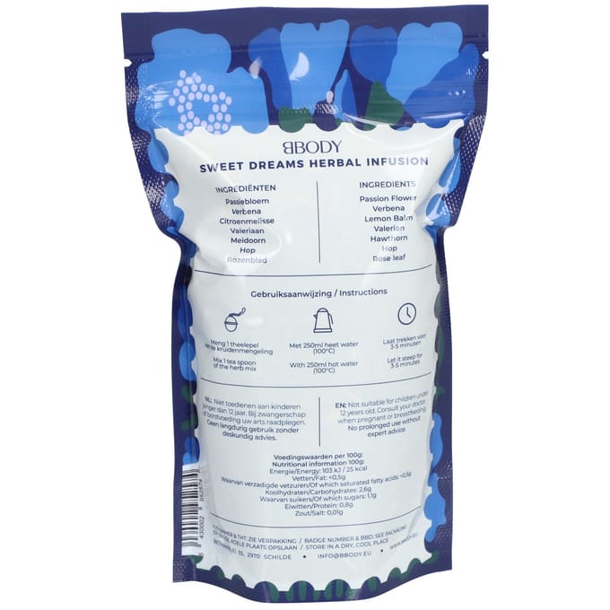 BBODY Sweet Dreams Herbal Infusion 90 Thee