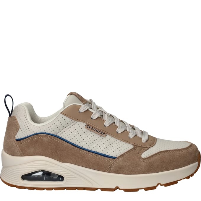 Skechers UNO - STACRE 2.0 Heren Sneakers - Sand