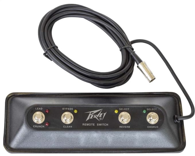 Peavey 4-button switch LED voetschakelaar