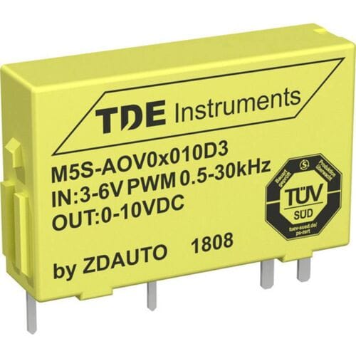 ZDAuto I/O module AOA03020D3A Aansluiting: soldeerpennen · Schakelspanning (maximaal): 30 V/DC · Schakelstroom (maximaal): 30 mA · Voedingsspanning: