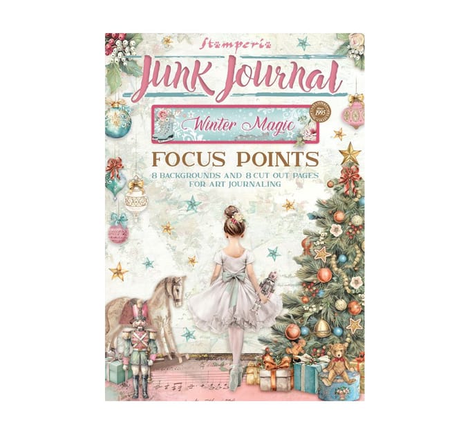 Stamperia A5 Junk Journal Focus Points "Winter Magic"