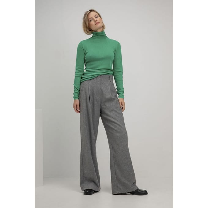Josephine & Co Saar Sweater Parrot Green Taglia: L | Maglioni a maglia Outlet | Donna | Verde