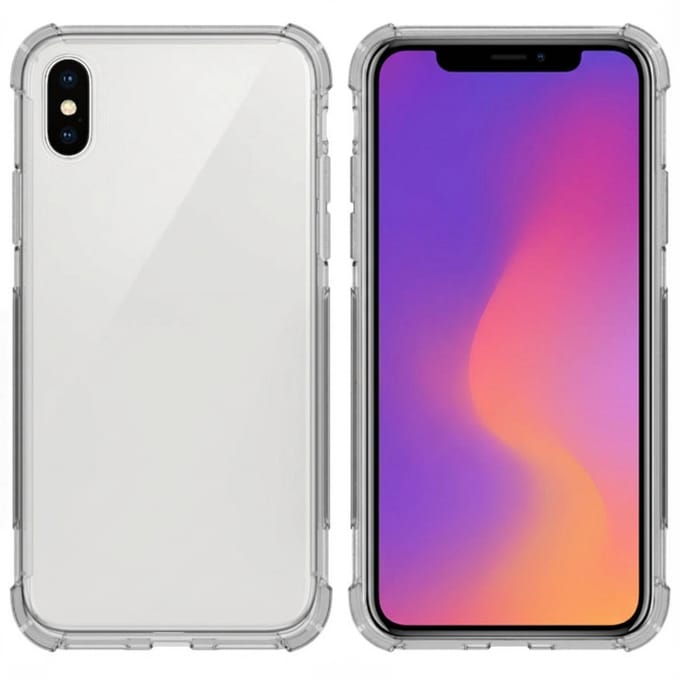 imoshion Hoesje - Geschikt voor Apple iPhone Xs / X - Shockproof Case - Transparant