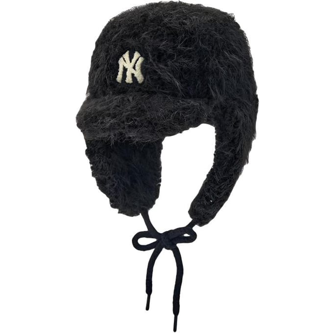 MLB Trapper Hoeden Unisex Crème/Zwart/Lichtroze Mode 3AWMB0256 57 black