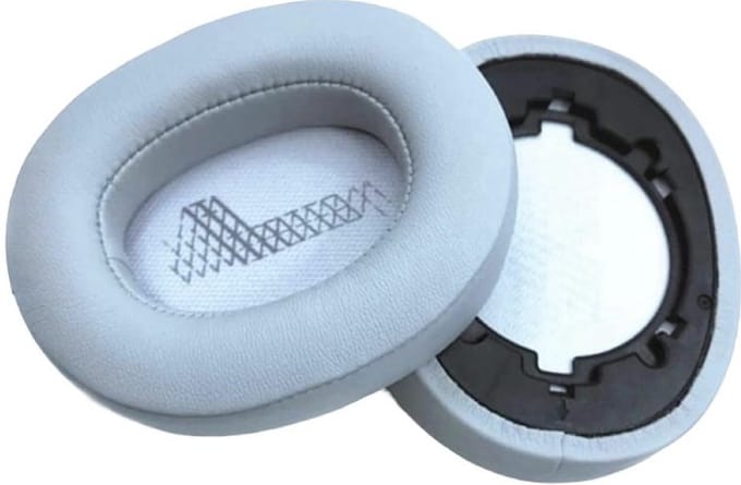 Jumalu Oorkussens voor JBL Live 500BT – 2 Stuks – Vervangende Earpads van Memory Foam & Kunstleer – Grijs