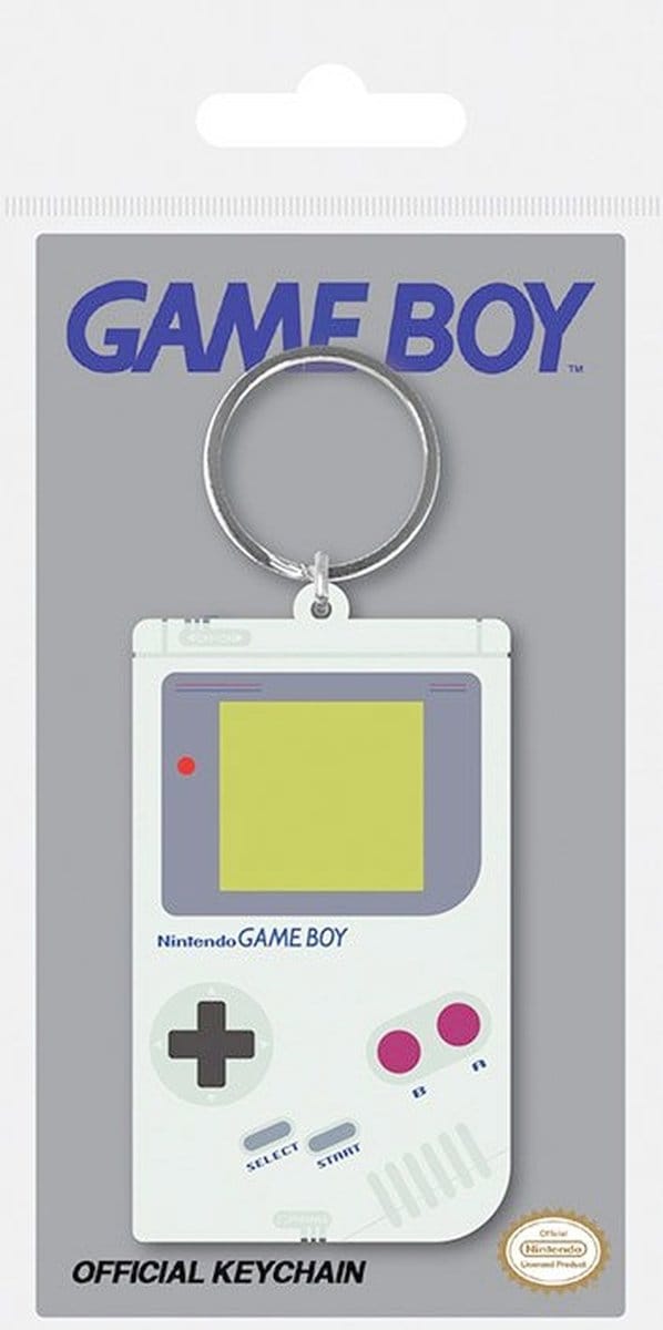 Sleutelhanger - Nintendo: Gameboy - rubber - metalen ring