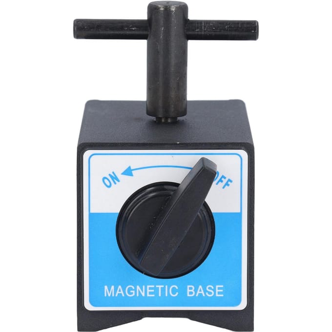 Magnetische Basis 100kg Zuigkracht M8 Schroefdraad Magnetische Basis Houder met Schakelaar voor Mechanische Bewerking gray
