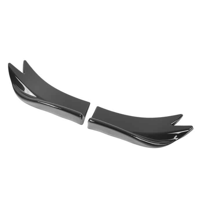 Universele Achterbumperlip Diffuser Splitter Spoiler Achterlip Krasbeschermer black
