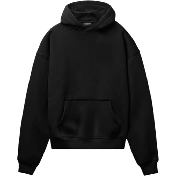 Burocs Basic Hoody Zwart