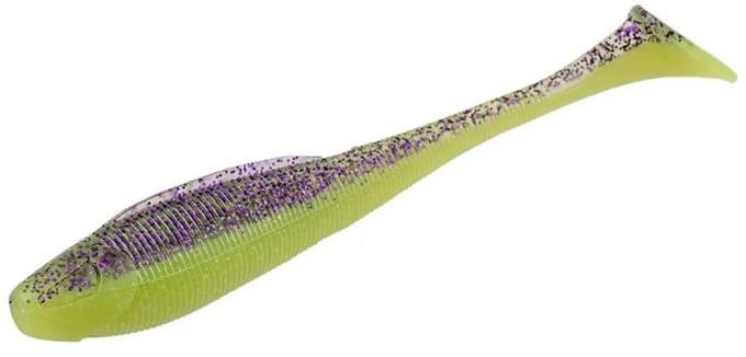 Zeck kunstaas Sexy Swimmer Purple Chartreuse 10cm