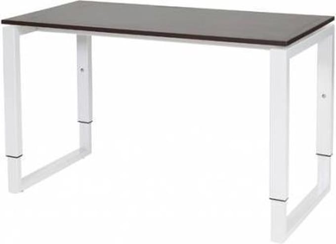 Verstelbaar Bureau - Domino Plus 120x60 logan - wit frame